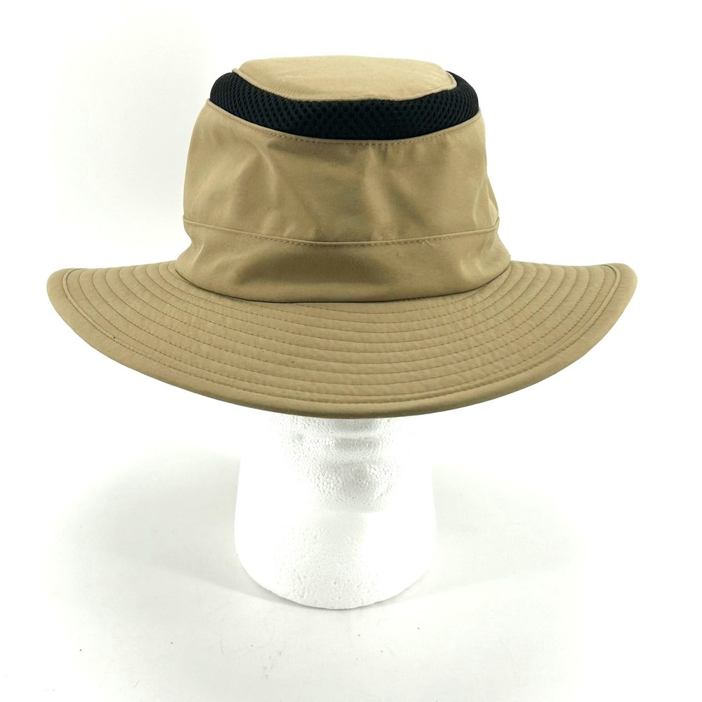 Ozark Trail Men/s Tan Wide Brim Fishing Sun Hat Mesh Vent Adjustable S/M - Picture 2 of 7